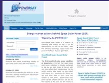 Tablet Screenshot of powersat.com